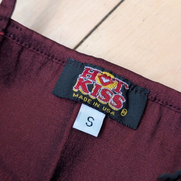 Hot Kiss Iridescent Corset Crop Top Size XS - Picture 2 of 6